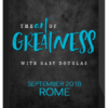Gary Douglas – The Art of Greatness – September 18 Rome