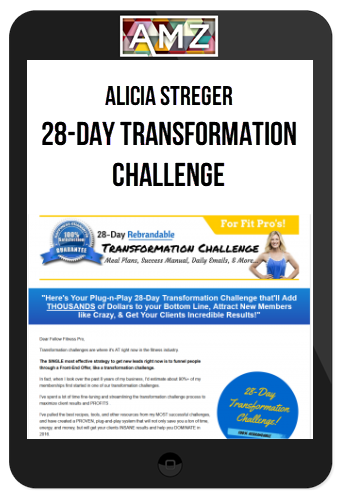 Alicia Streger – 28-Day Transformation Challenge