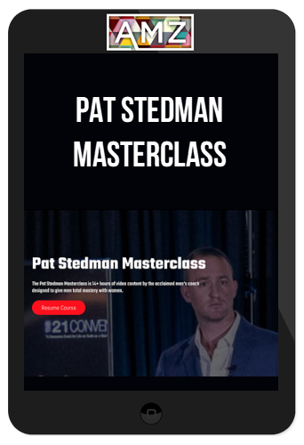 Pat Stedman Masterclass